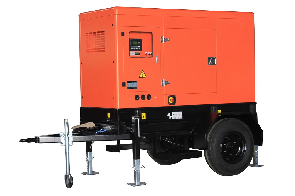 40kw 50kva Trailer generator set