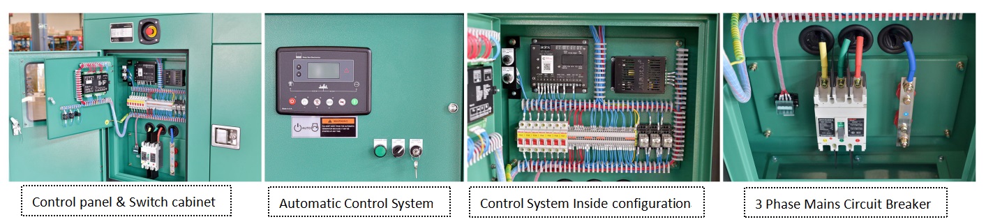 Yuchai generator sets control panel 