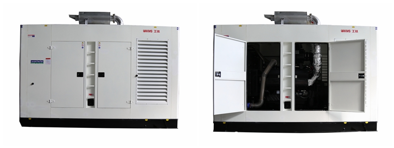 50kw soundproof UKKMS genset