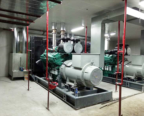 BA 500kva Generator Set Use In Xiamen Public Security Bureau